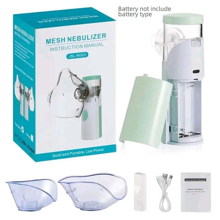 Portable Mesh Nebulizer 303 - Easy Breathing Solution for the Whole Family